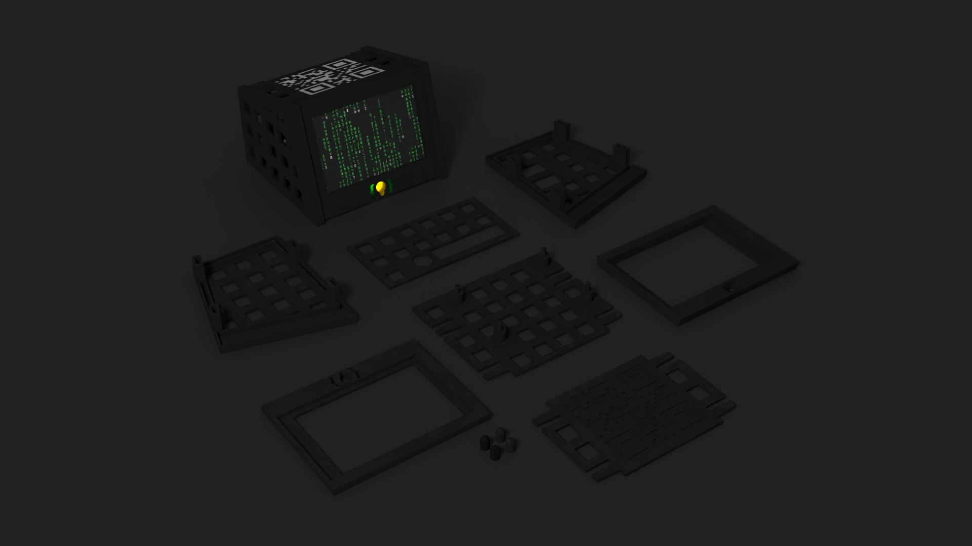 Микрокомпьютер с корпусом