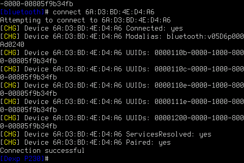 Подключение